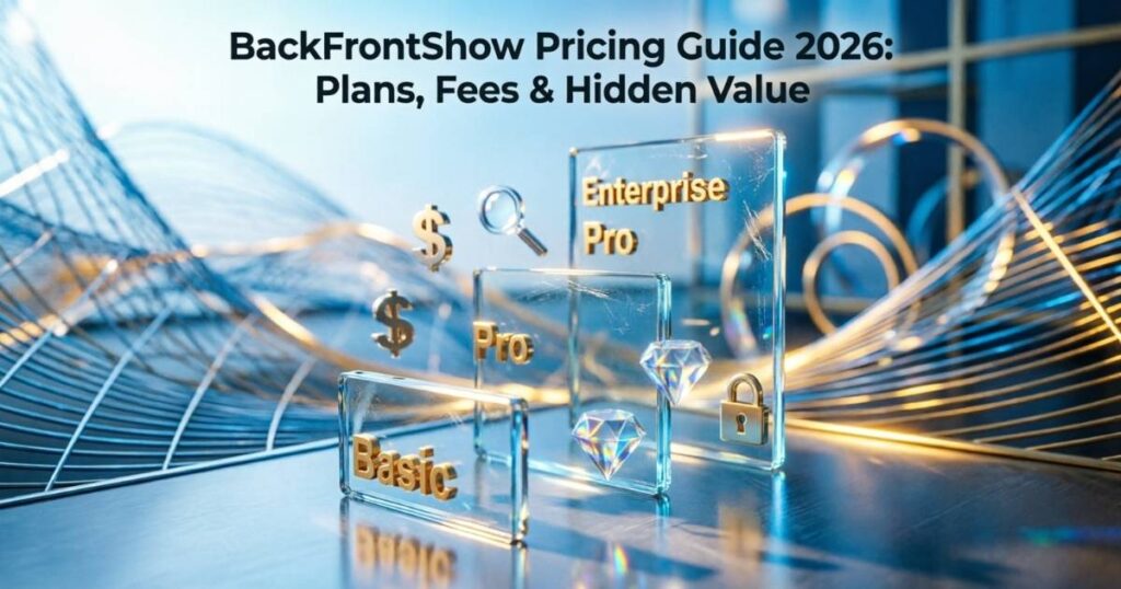 BackToFrontShow Pricing Guide 2026: Plans, Fees & Hidden Value 