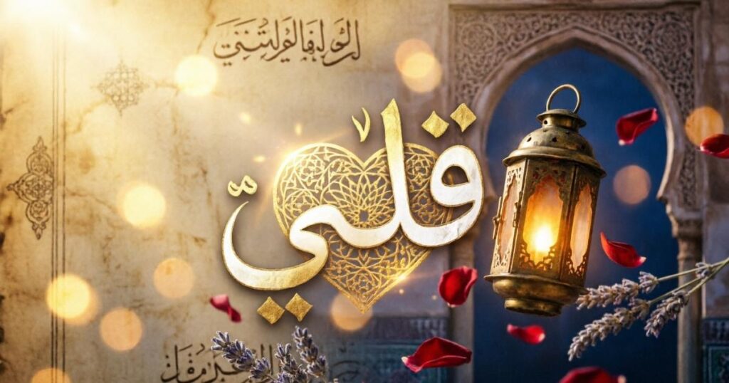 The Word Qalbi Meaning in Arabic With Examples