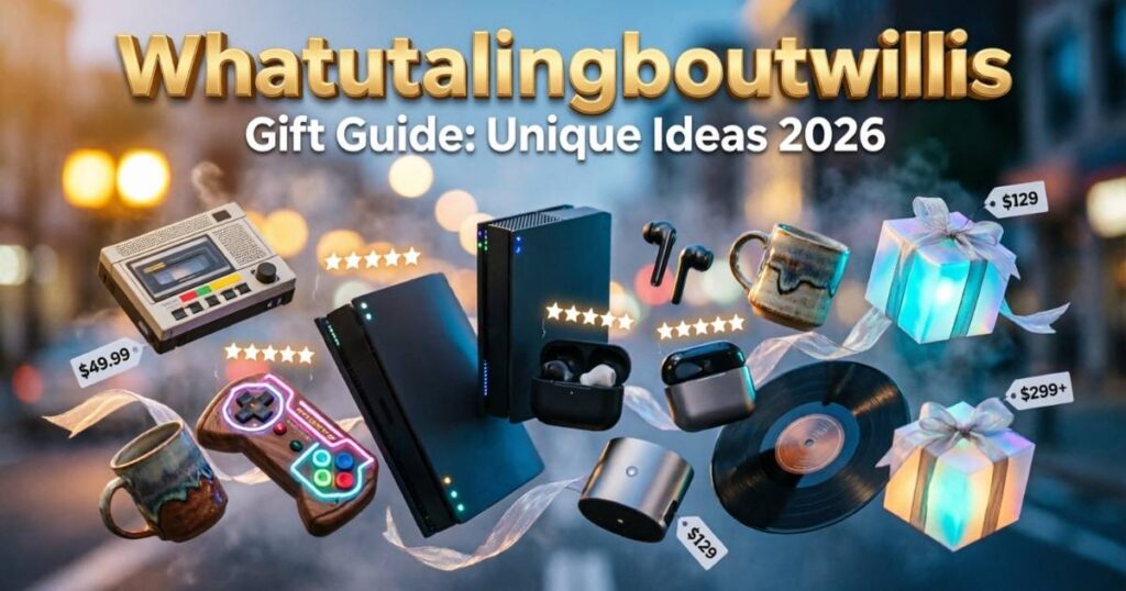 Whatutalkingboutwillis Gift Guide: Unique Ideas 2026