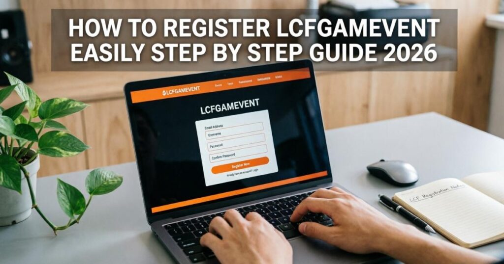 How to Register Lcfgamevent Easily Step by Step Guide 2026
