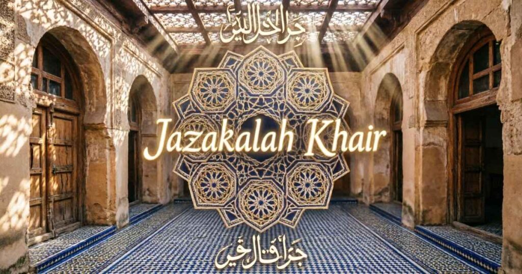 The Word Jazakallah Khair Meaning in Arabic With Examples