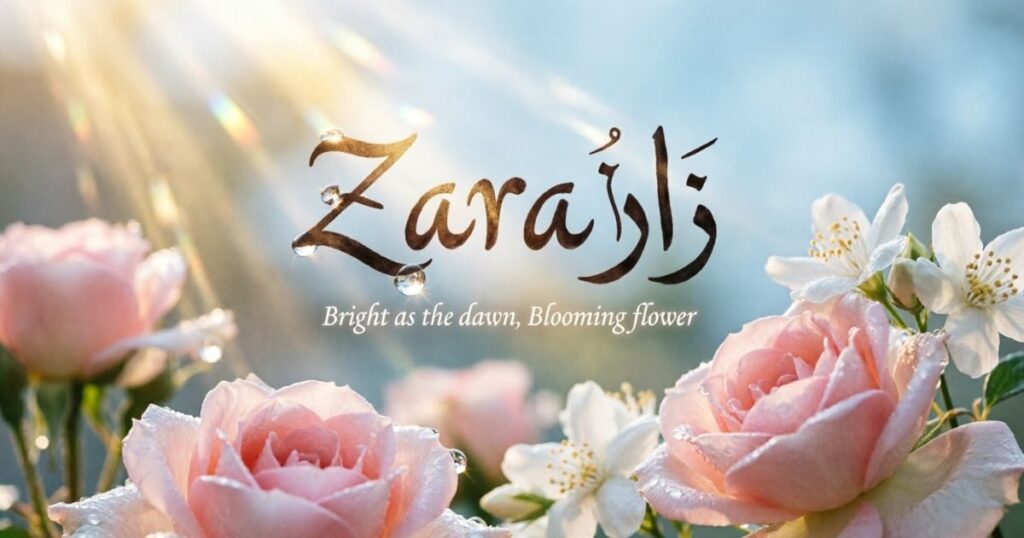 The Word Zara Meaning in Arabic With Examples ;Meaning Vibes
