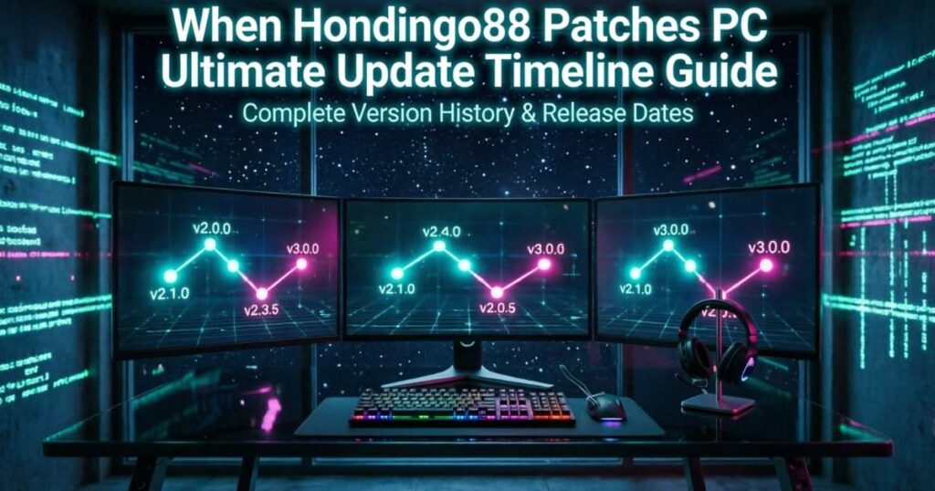 When Hondingo88 Patches PC Ultimate Update Timeline Guide